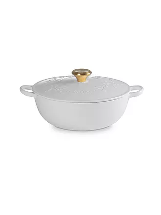 LE CREUSET | Casseruola con coperchio 26 cm/4,1 l LA MARMITE HOLLY Thyme | beige